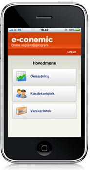 e-conomic iPhone applikation
