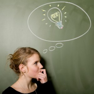 ideas dame foran tavle