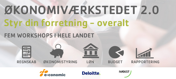 Ivaekst og Deloitte kurser for iværksættere